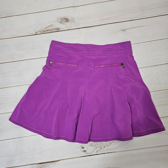 TITLE NINE Purple Nimblene Skort  Swing Skirt~Size 2 - Picture 8 of 11